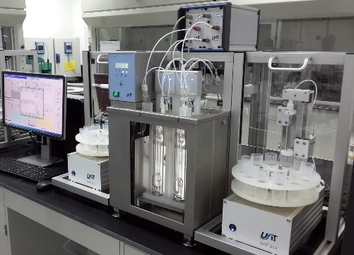 Modular architecture of a viscosity measurement system